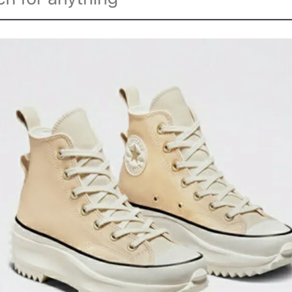 Hi tops gift 🎁 someone.  leather sneakers.  Genuine Converse. Unisex - Picture 3 of 10